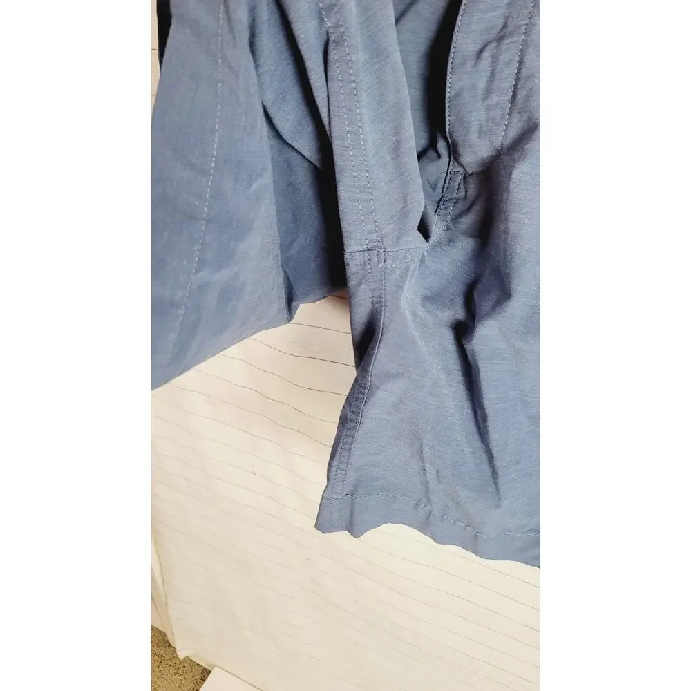 Faherty All Day Shorts Hybrid Performance Shorts in Blue, sz 34